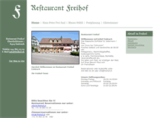 Tablet Screenshot of freihof.ch